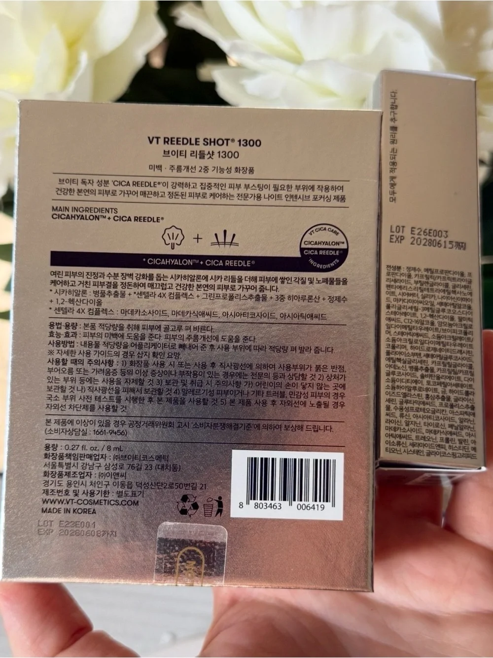VT Cosmetics Cica Reedle Reedle Shot kit 1000/1300 Skin Care Serum